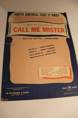 Vtg chart sheet music musical - chart,